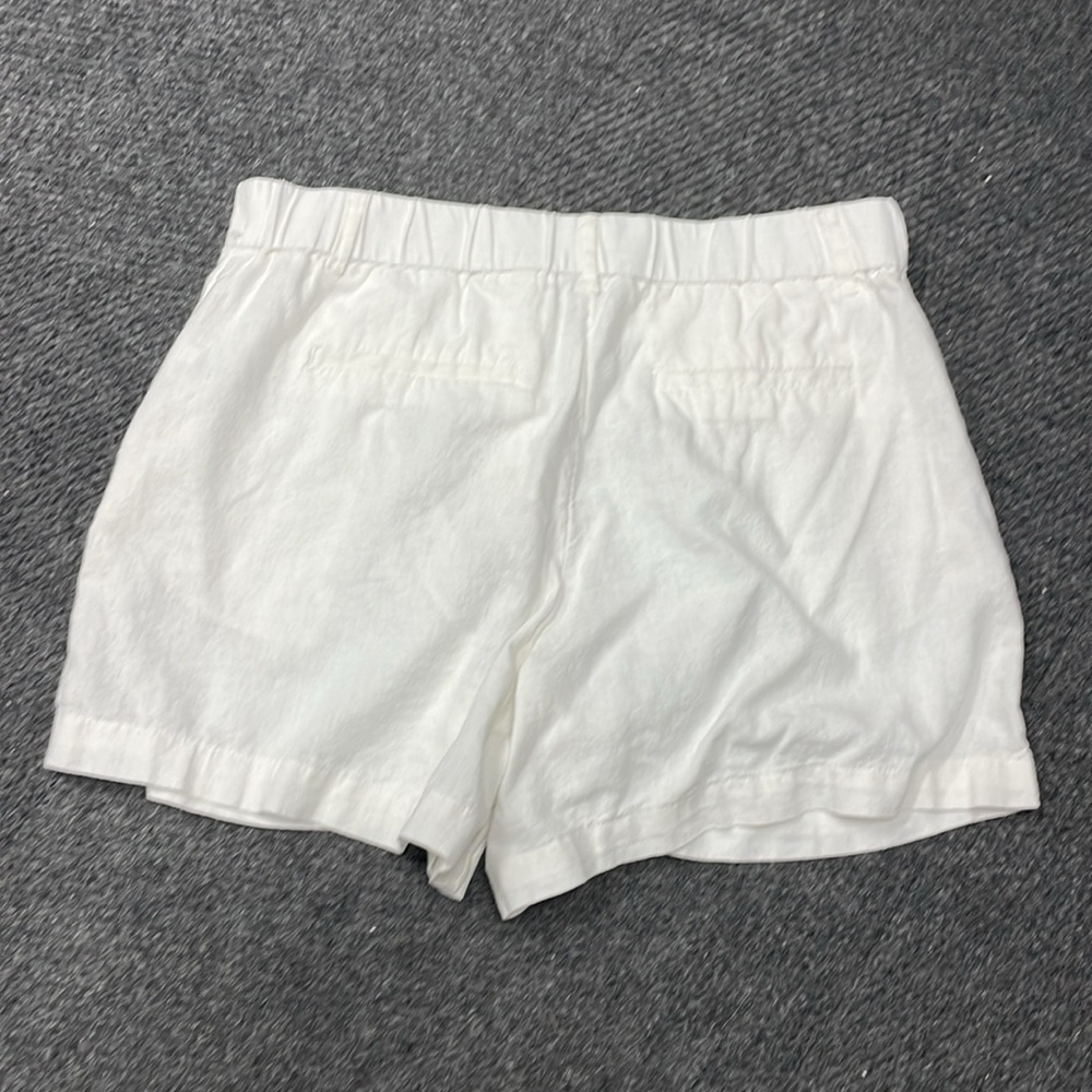 A New Day Womens Linen Blend white shorts NWOT Size 14 - Picture 4 of 4